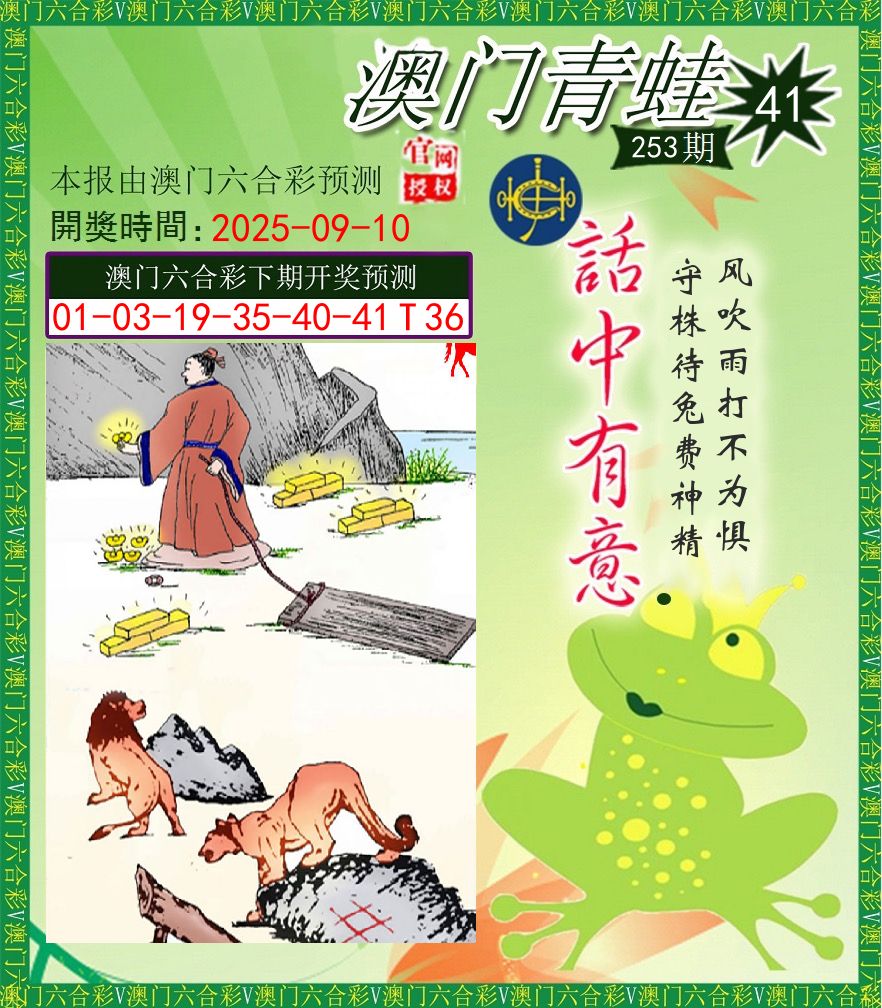 青蛙系列43 第253期