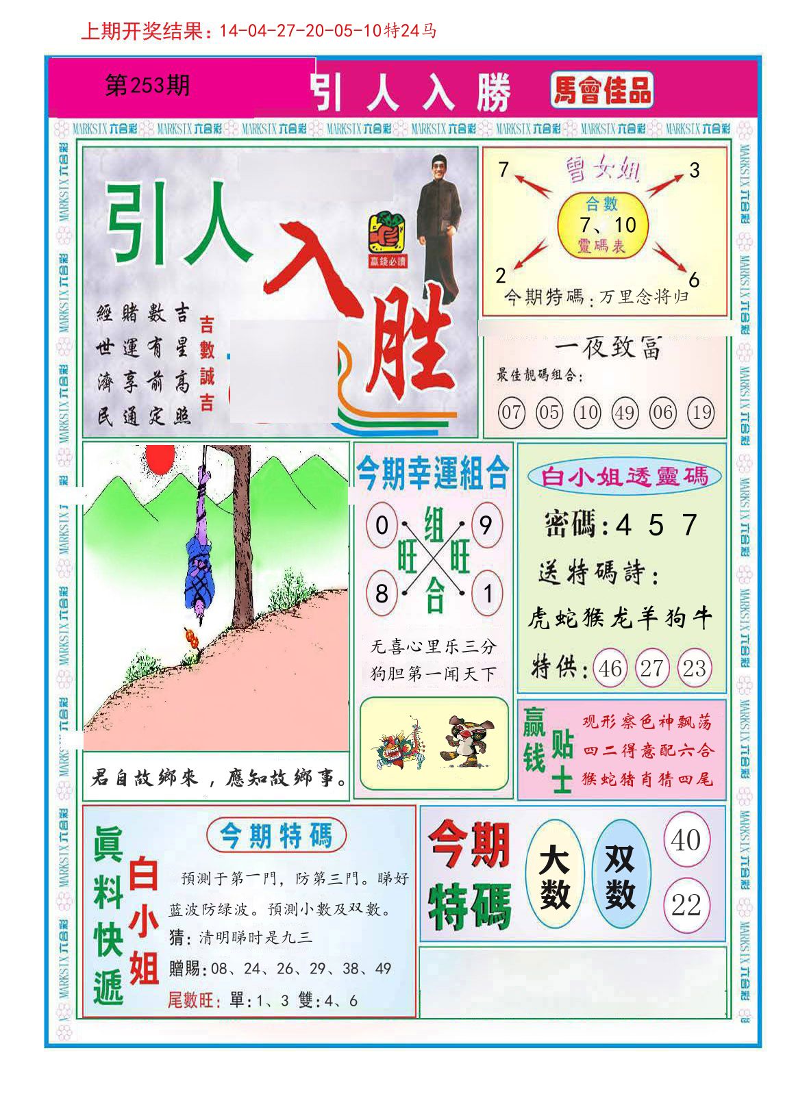 引人入胜 第253期