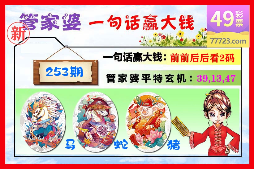 管家婆 第253期