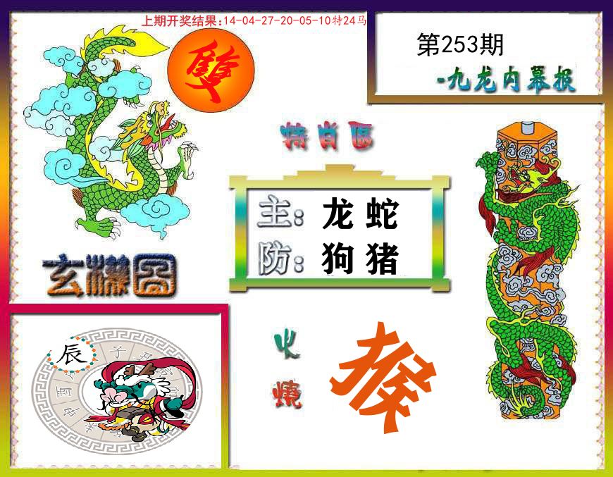 九龙内幕报 第253期