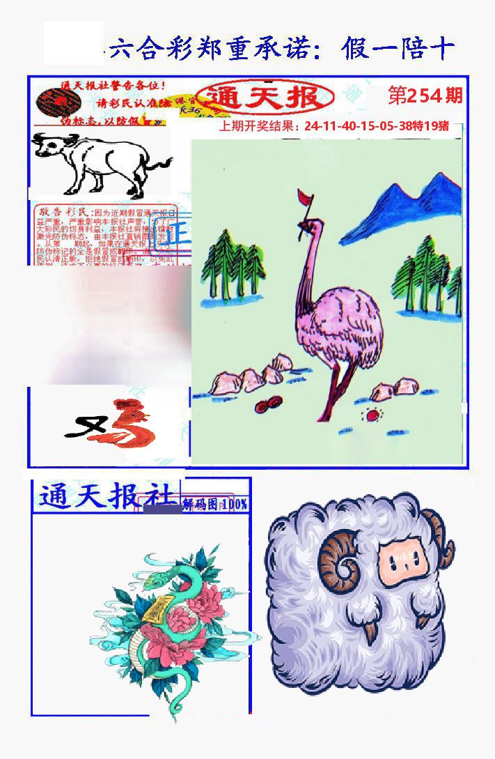 通天报 第254期