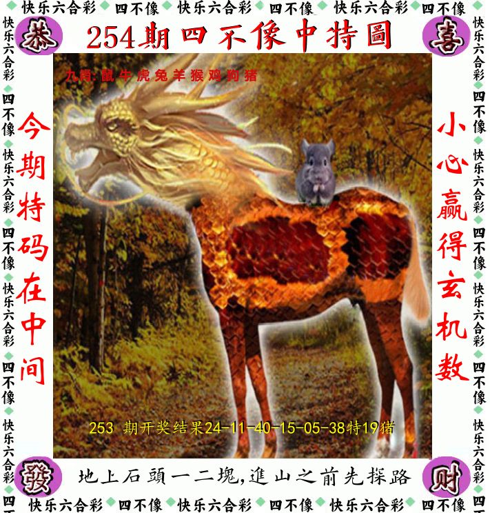 四不像 第254期