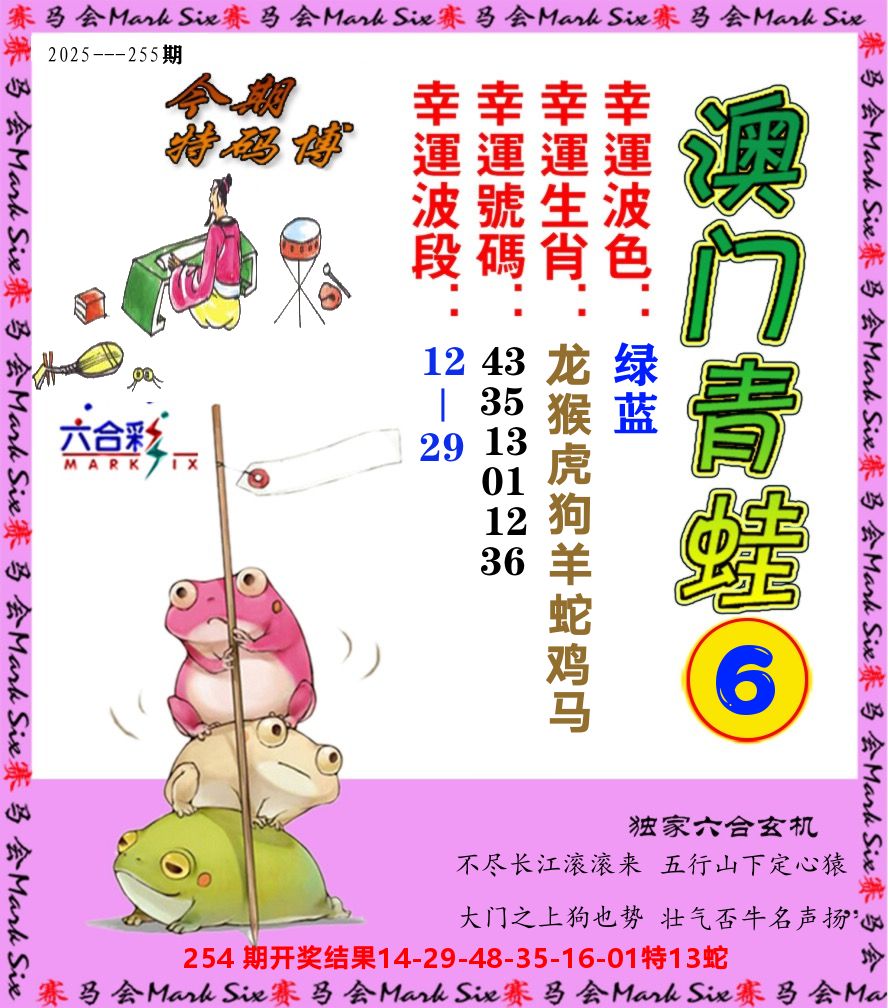 青蛙系列6 第255期