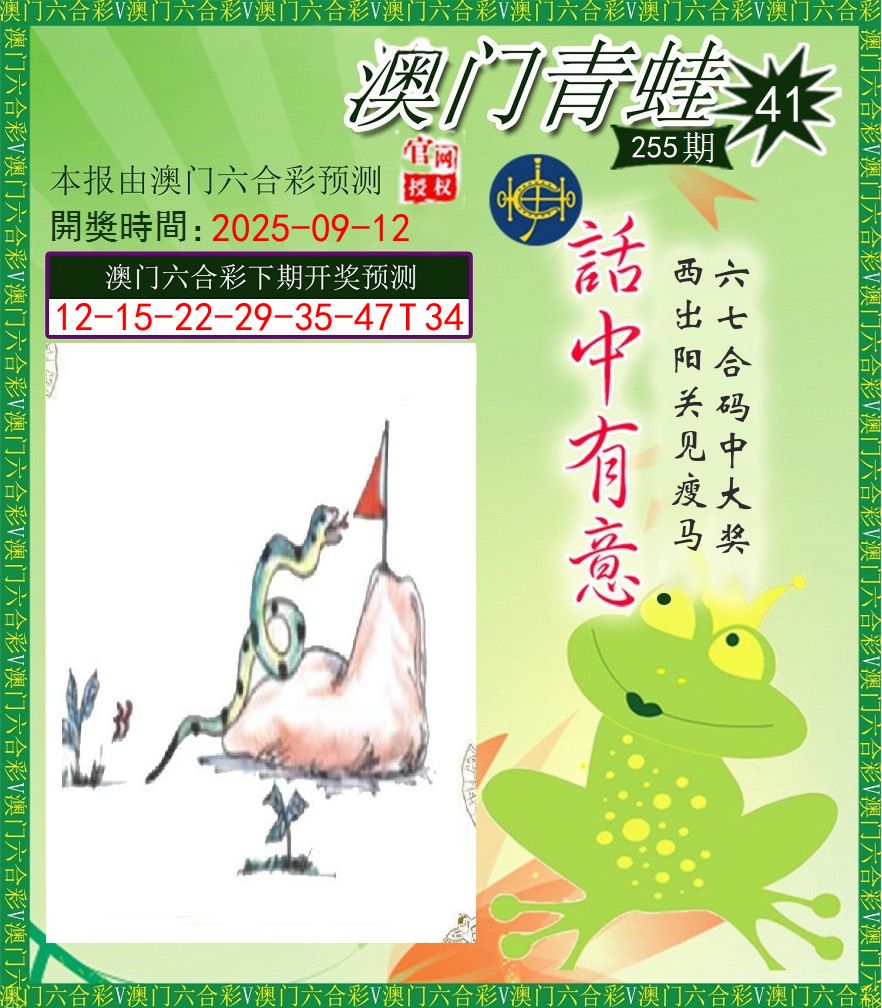 青蛙系列43 第255期