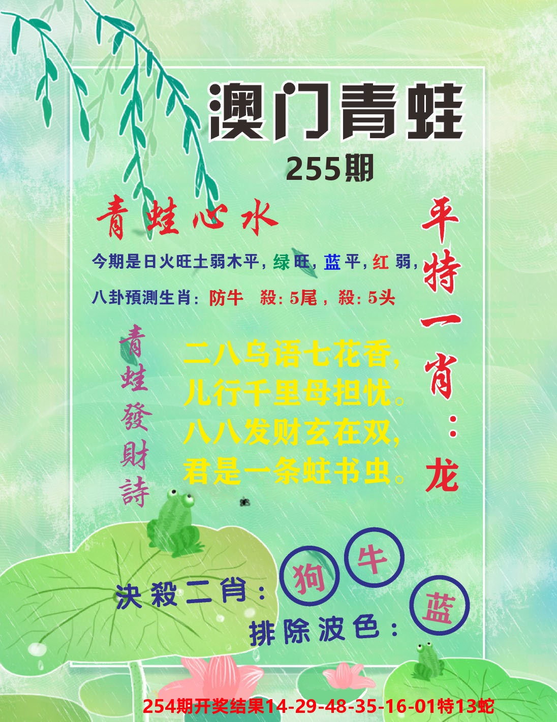 澳门致富经C 第255期
