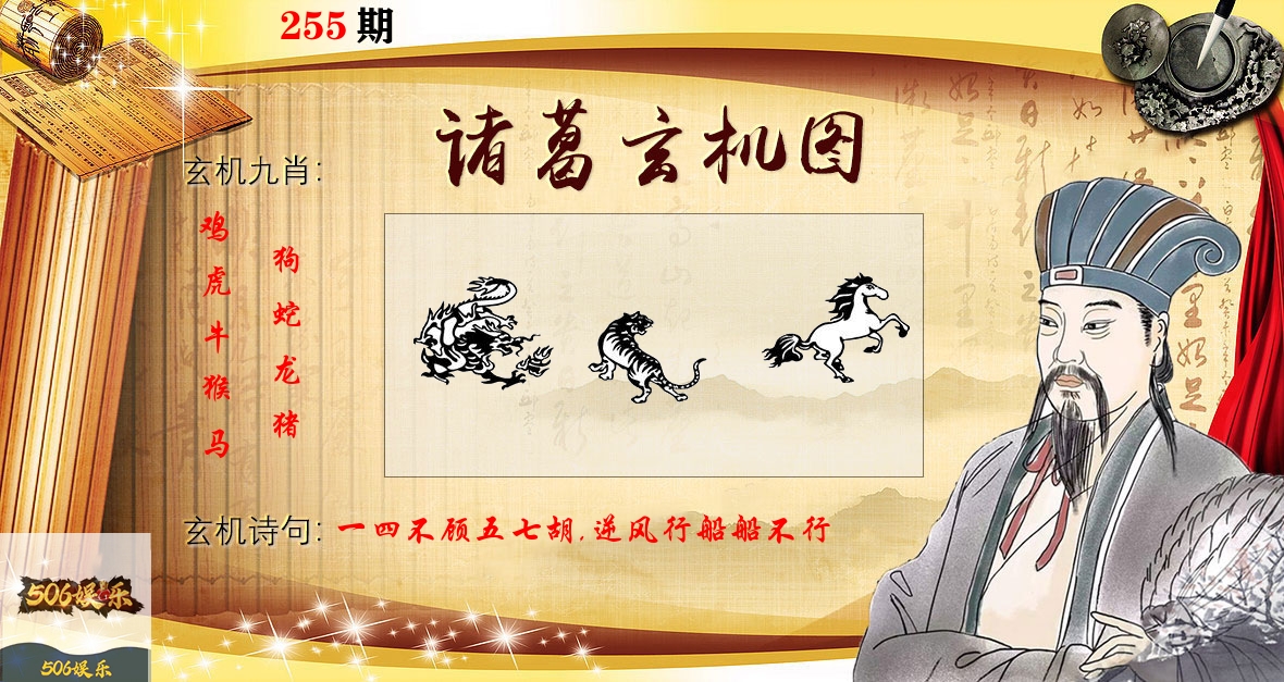 诸葛玄机图 第255期