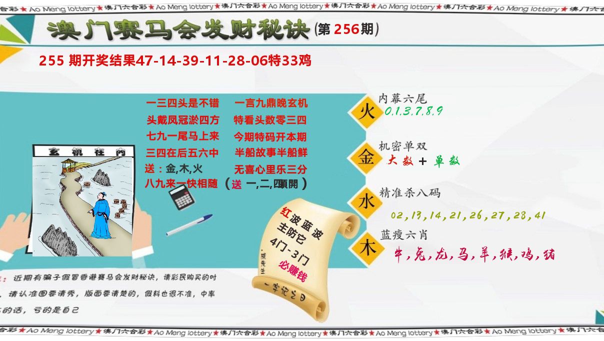 发财秘诀 第256期