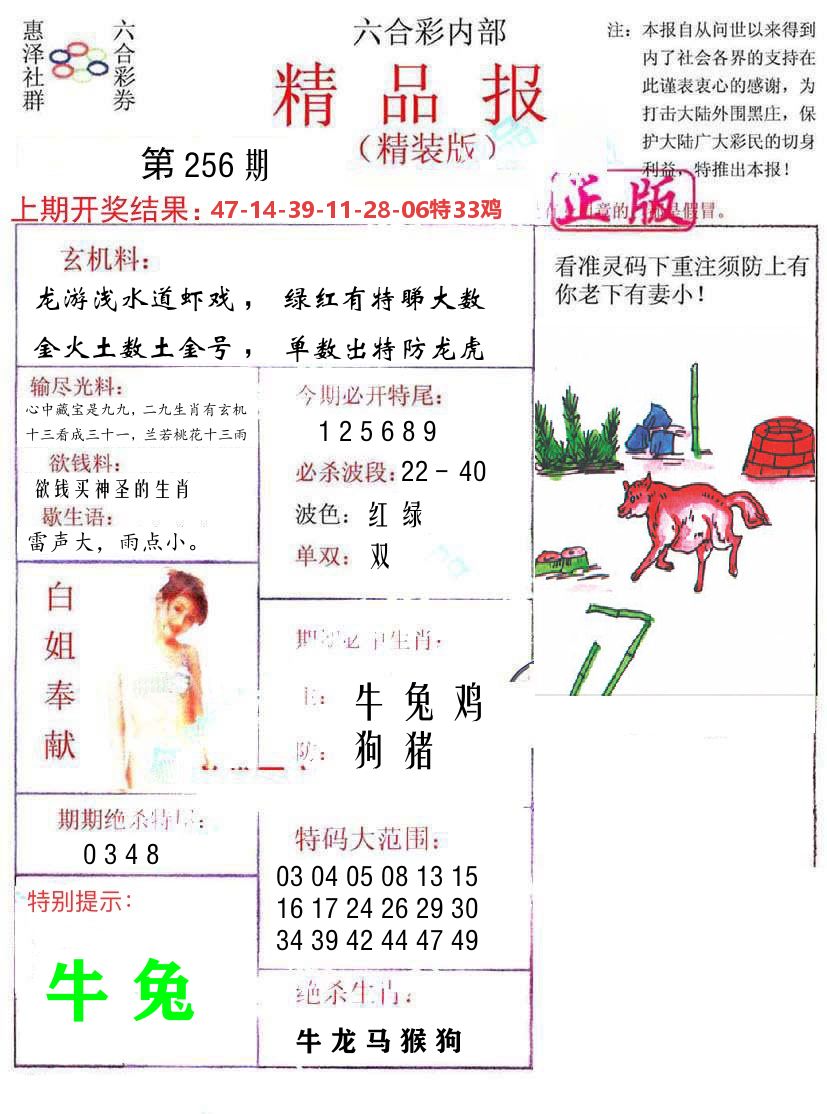 精品报 第256期