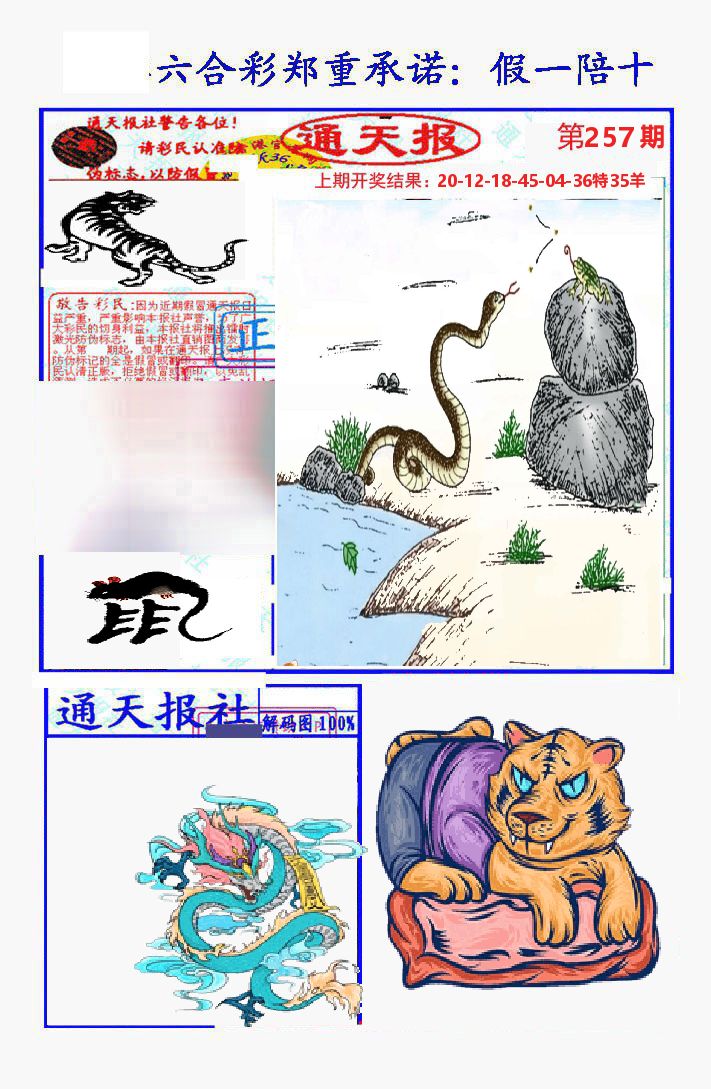 通天报 第257期