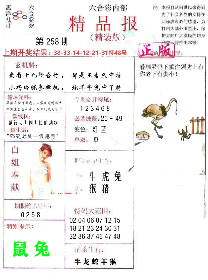 精品报 第258期
