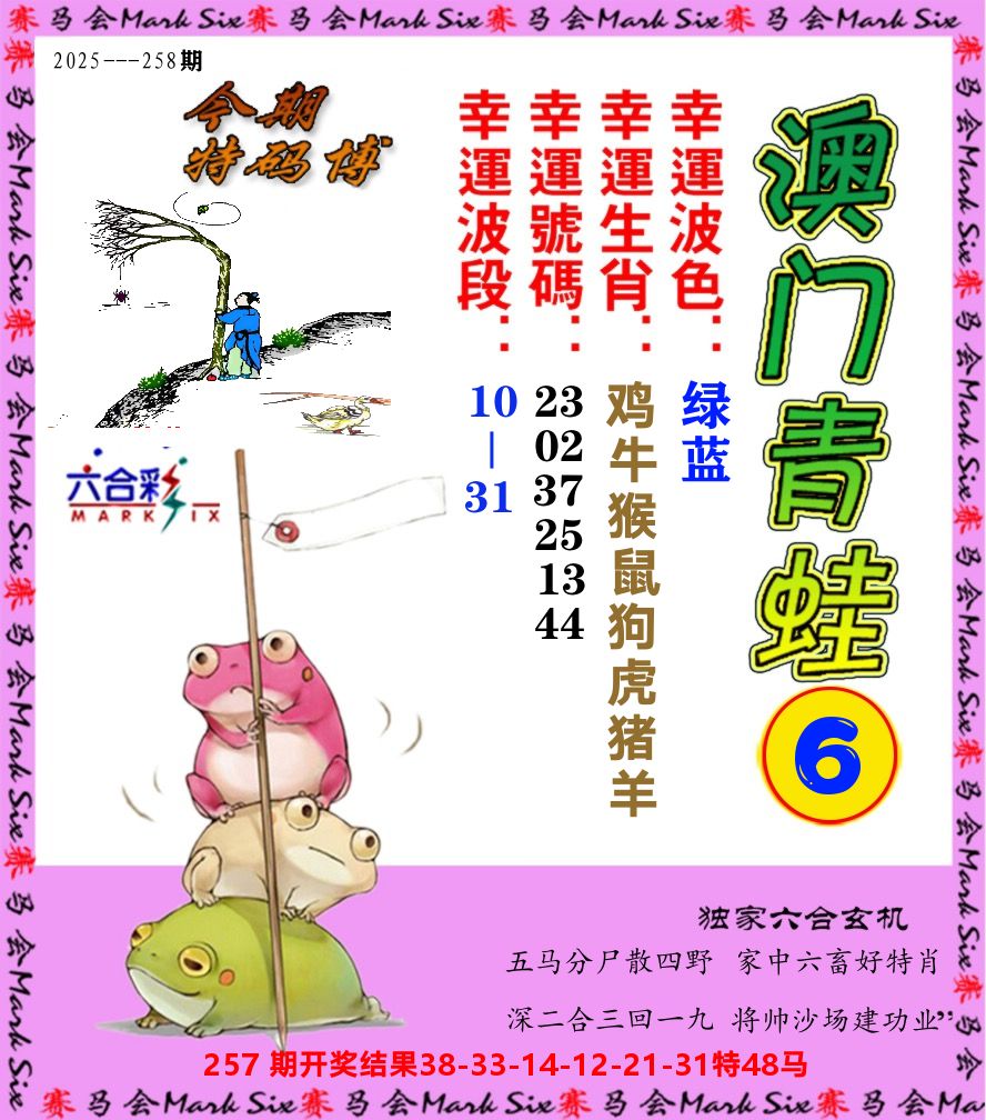青蛙系列6 第258期