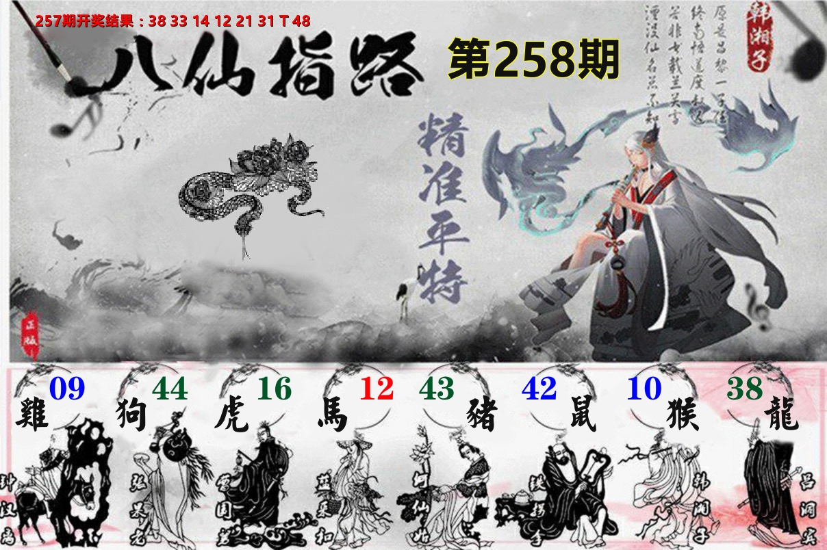 八仙指路 第258期