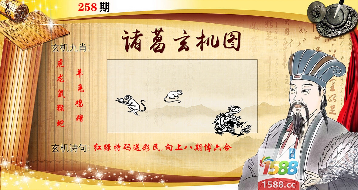 诸葛玄机图 第258期