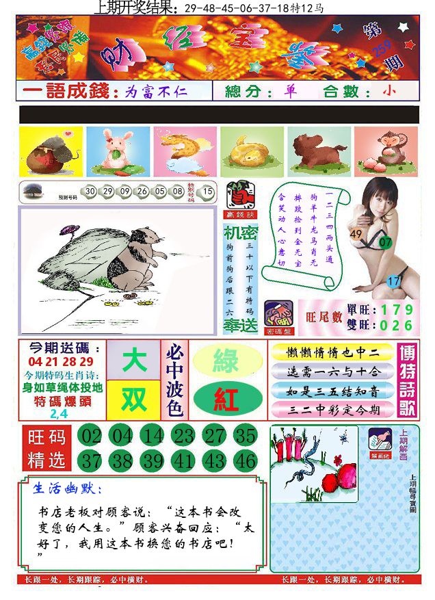 澳门财经宝鉴 第259期