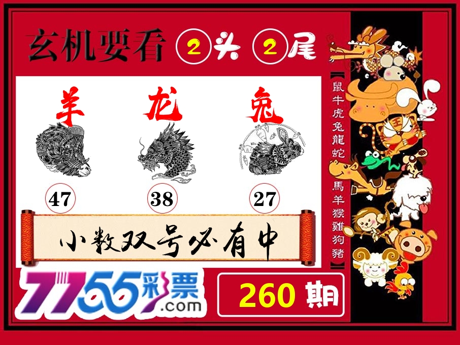 玄机要看 第260期
