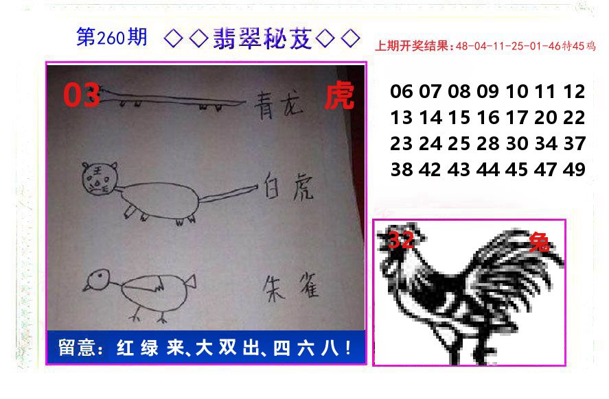 翡翠秘芨 第260期