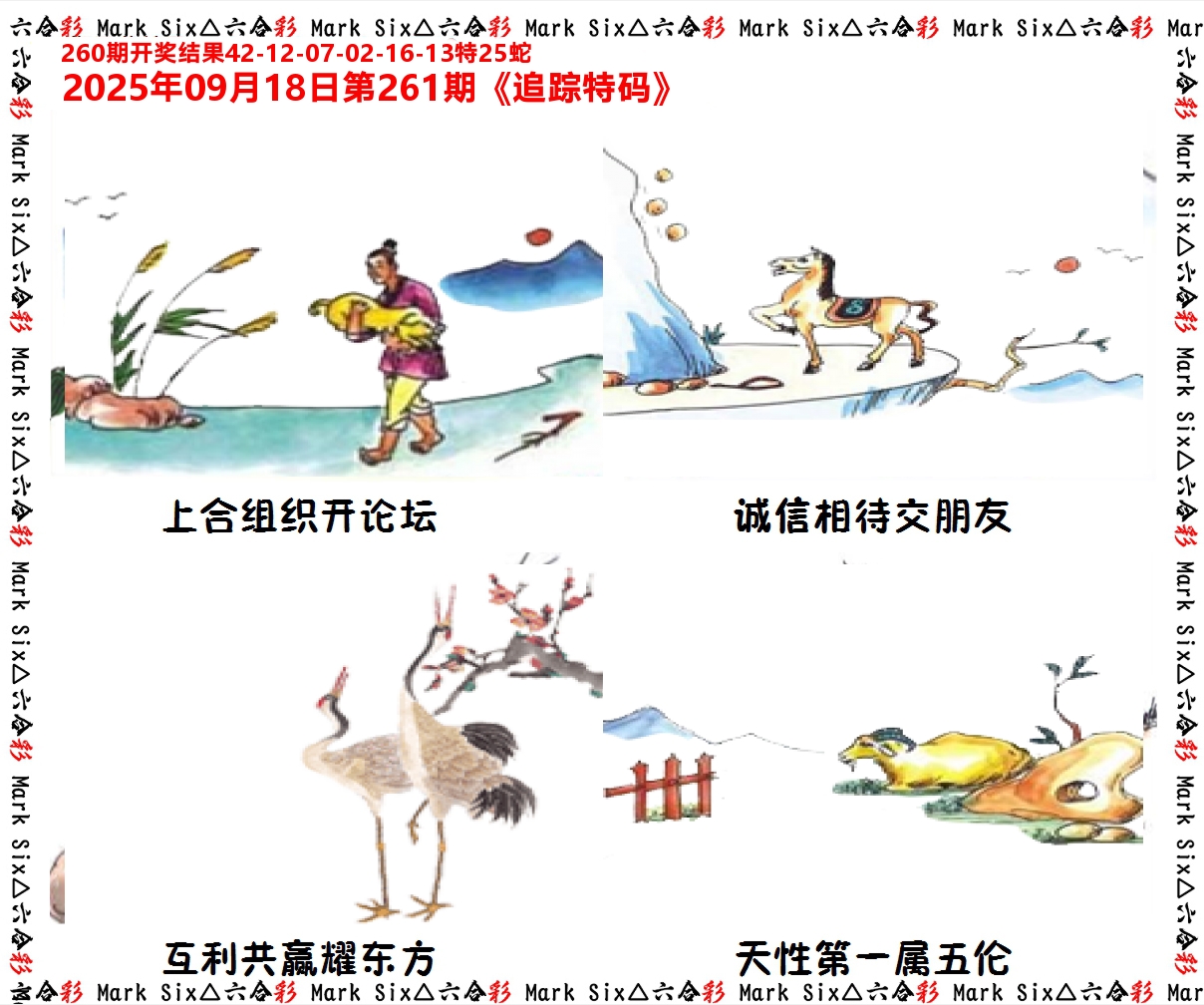 追踪特码 第261期