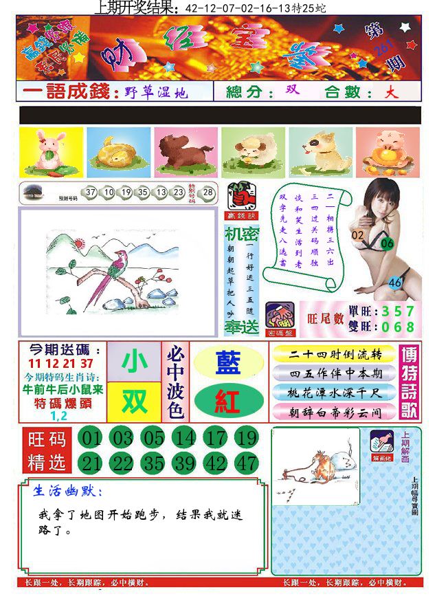 澳门财经宝鉴 第261期