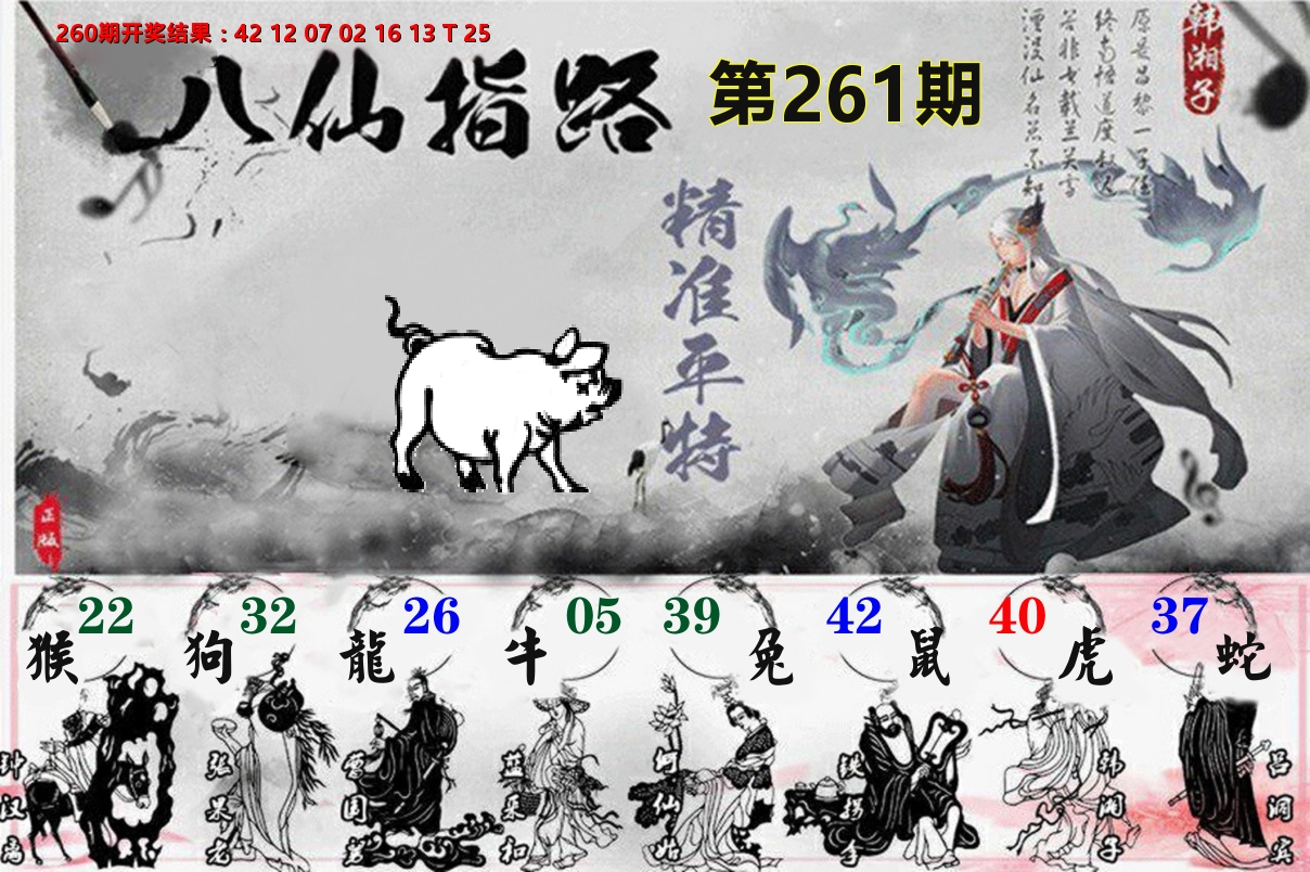八仙指路 第261期
