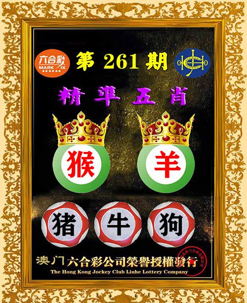 精准五肖 第261期