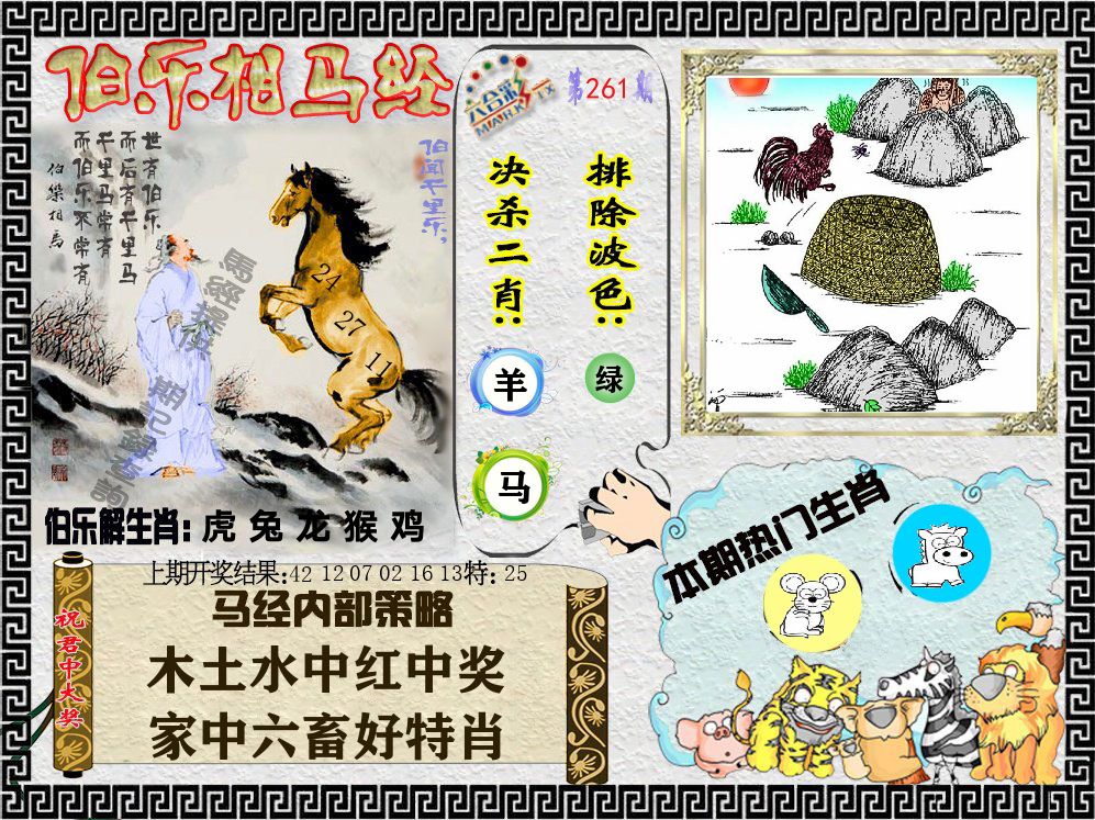 伯乐相马经 第261期