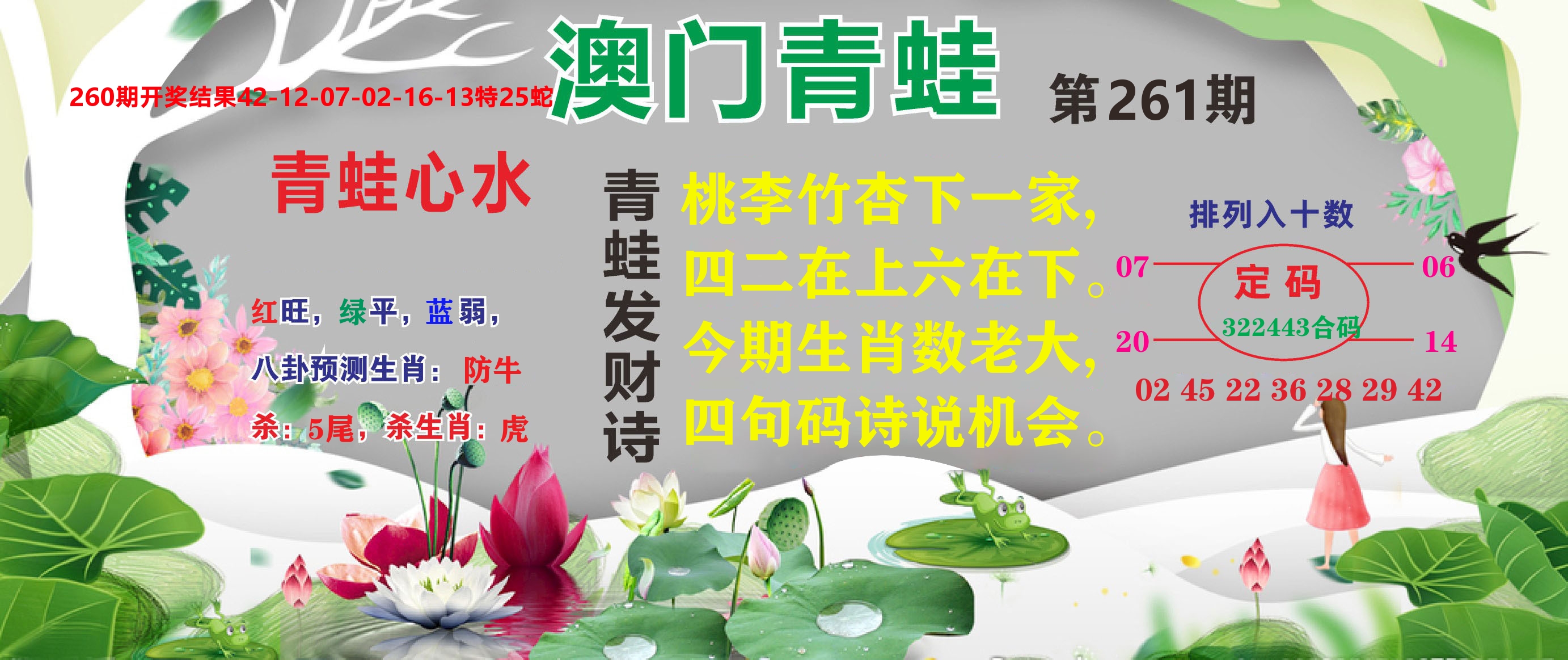 澳门致富经D 第261期
