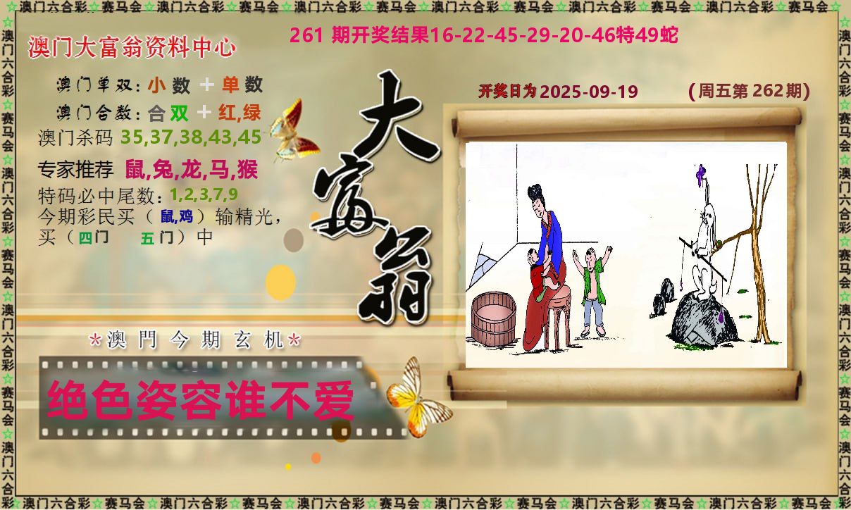新大富翁 第262期