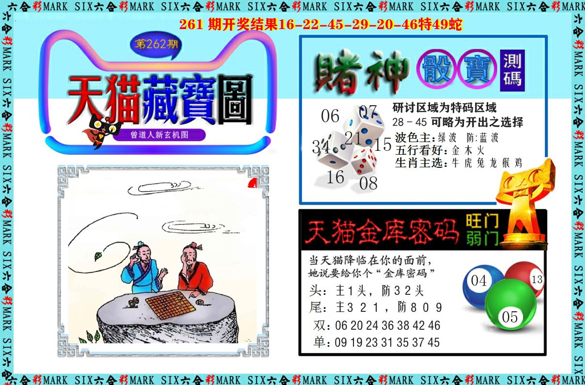 天猫藏宝图 第262期