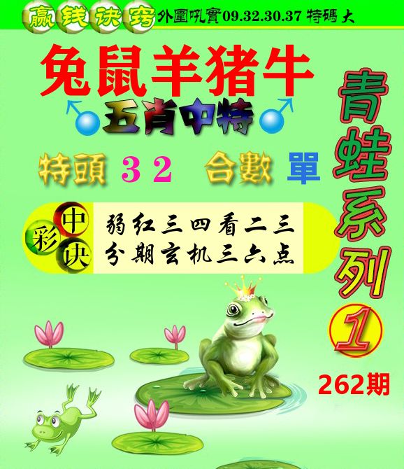 青蛙彩图 第262期