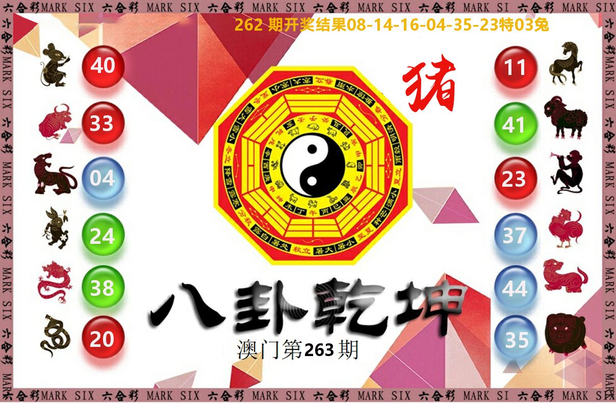 八卦乾坤 第263期