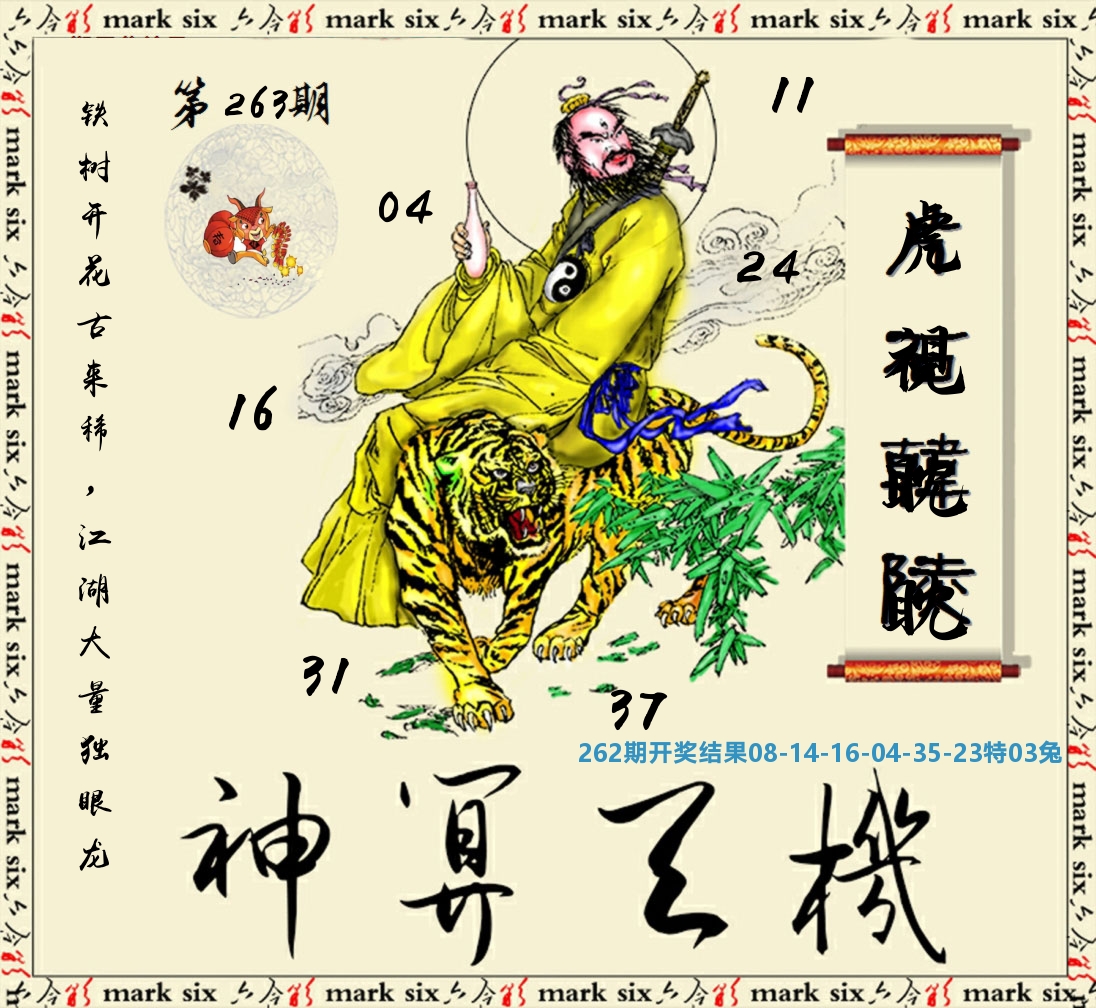 神算玄机 第263期