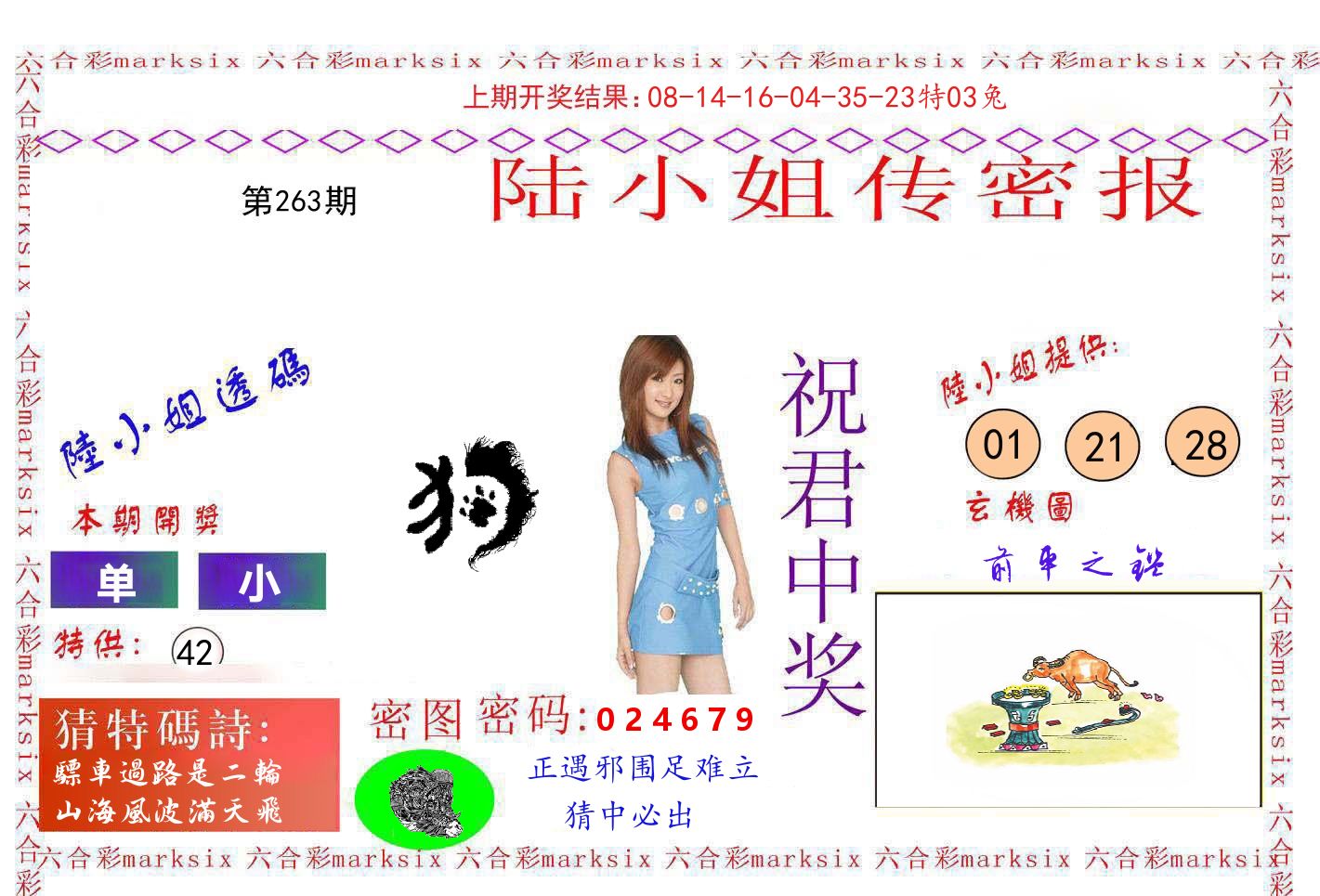 陆小姐密报 第263期