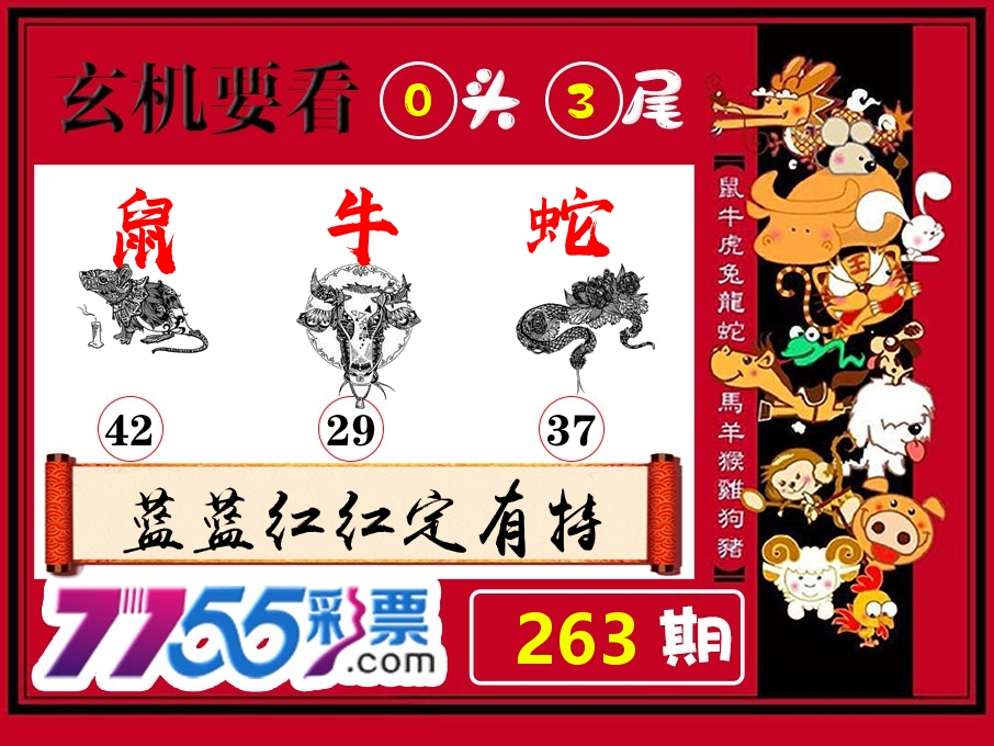 玄机要看 第263期