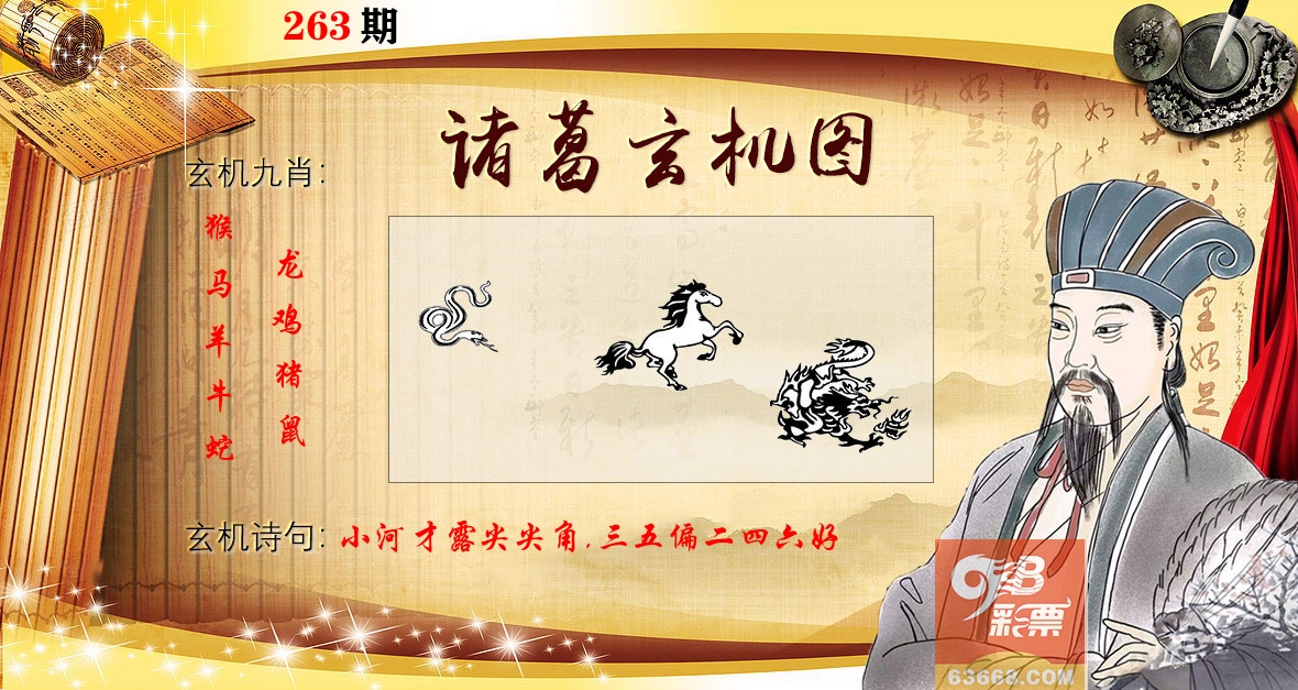 诸葛玄机图 第263期