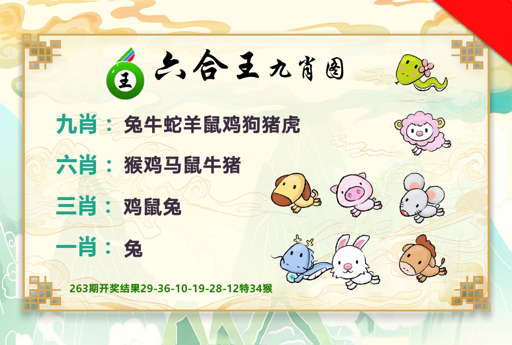 六合王九肖图 第264期