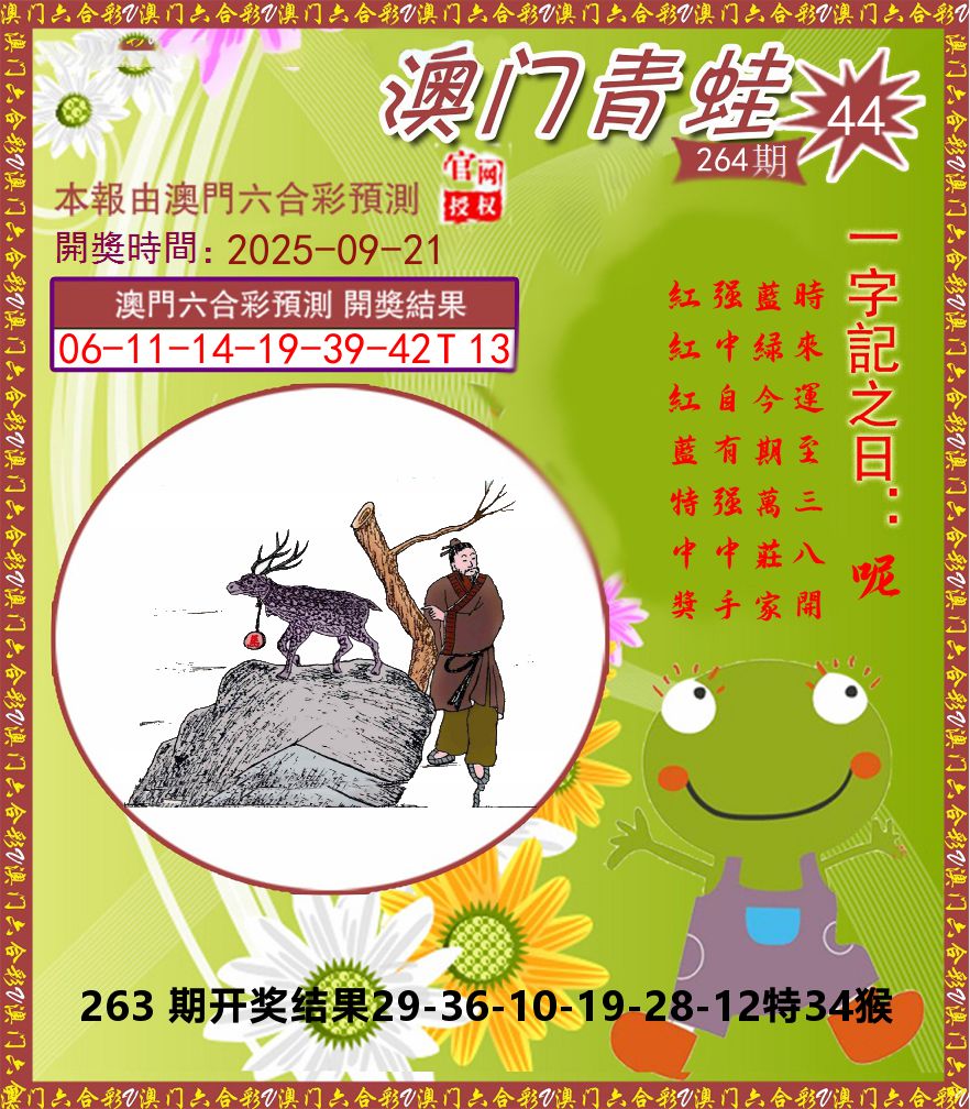 青蛙系列44 第264期