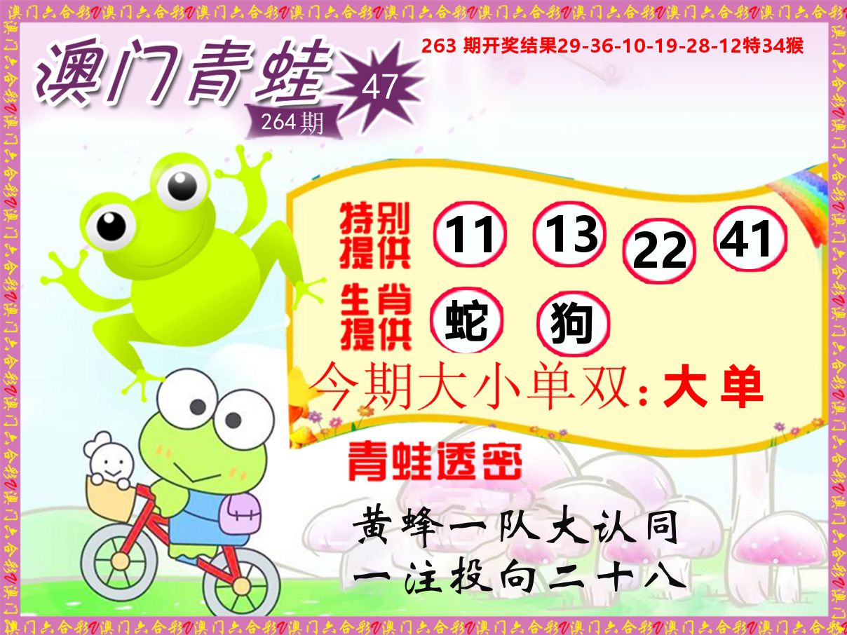 青蛙系列47 第264期