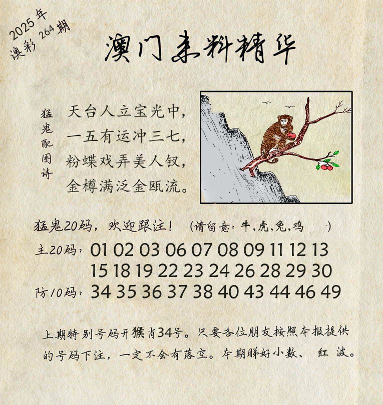 精华来料 第264期