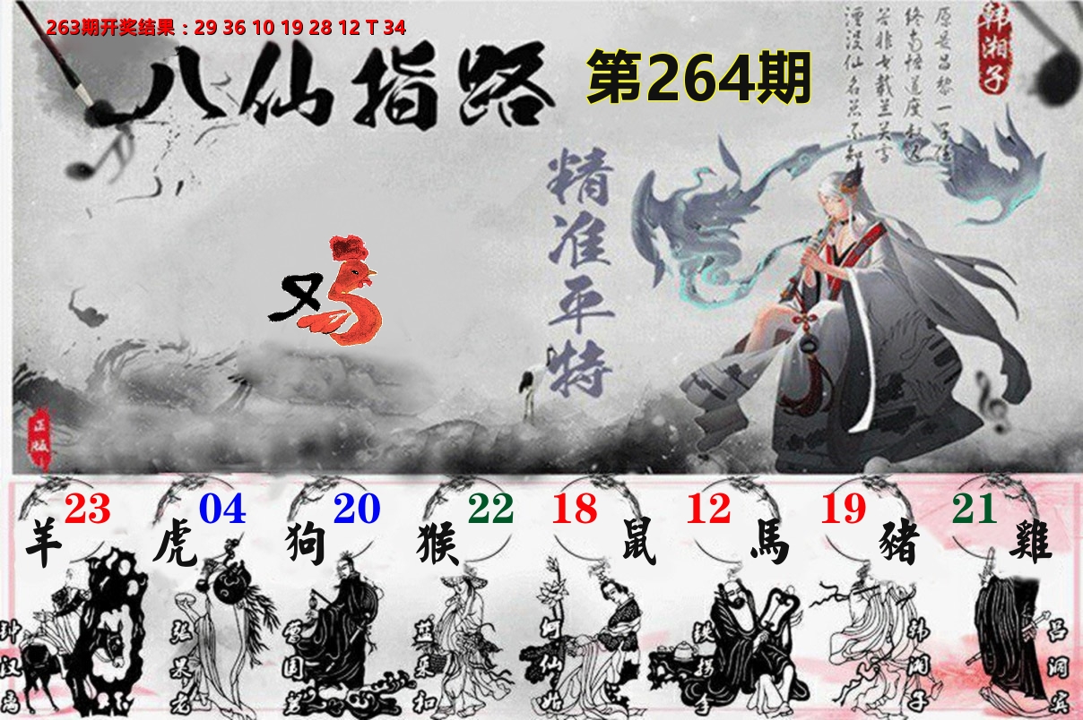八仙指路 第264期