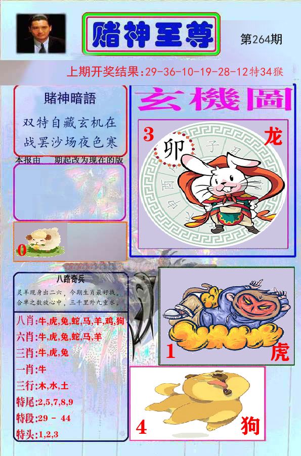 赌神至尊 第264期