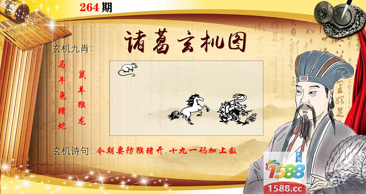 诸葛玄机图 第264期