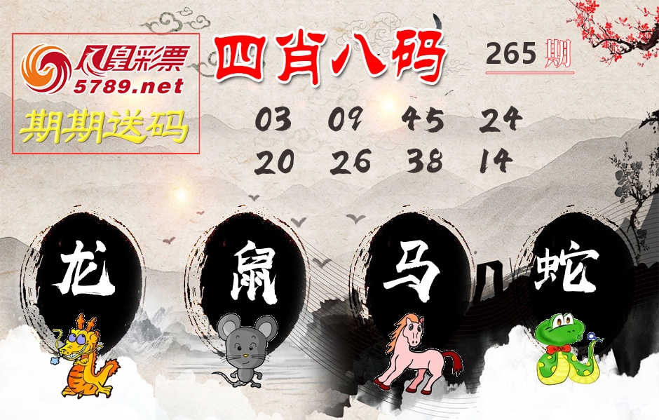 四肖八码期期送 第265期