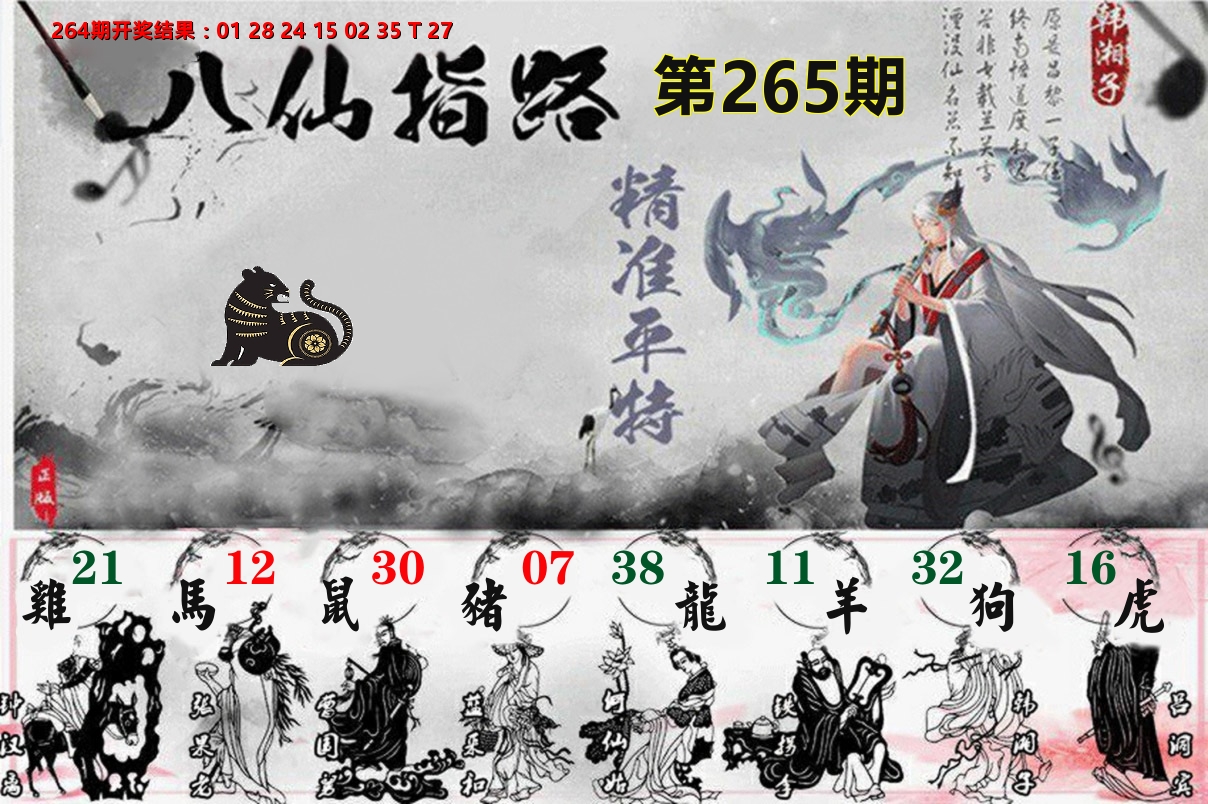 八仙指路 第265期