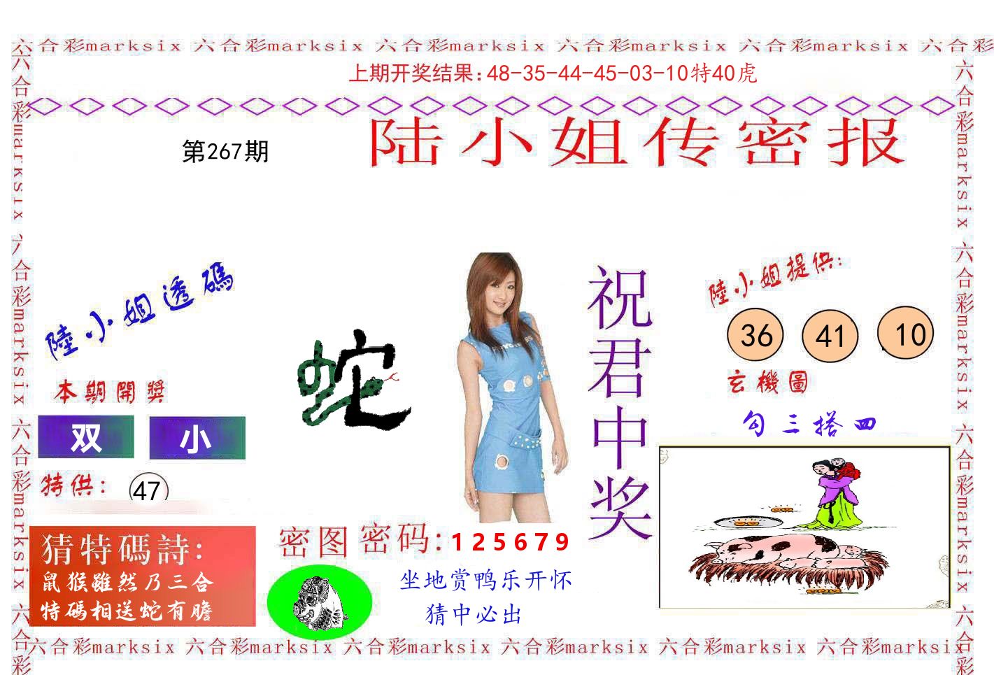 陆小姐密报 第267期