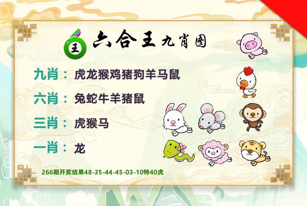 六合王九肖图 第267期