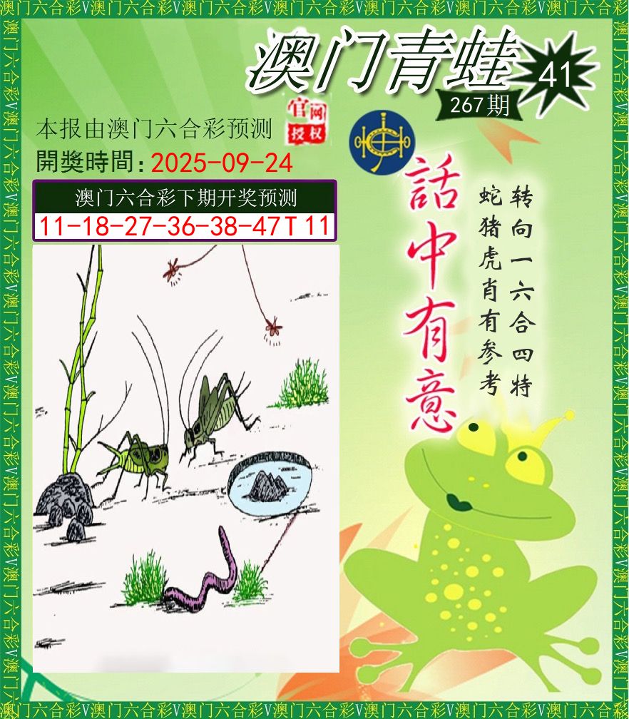 青蛙系列43 第267期