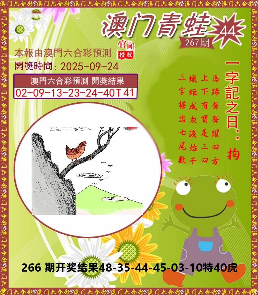 青蛙系列44 第267期