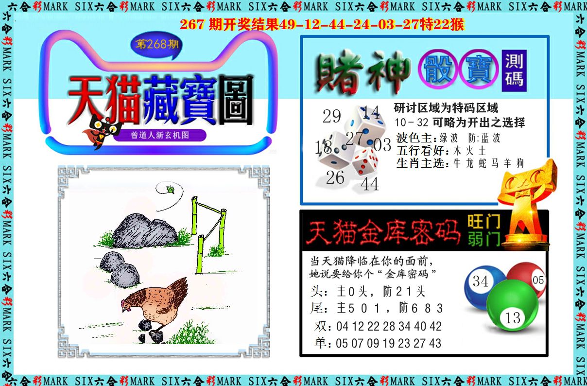 天猫藏宝图 第268期
