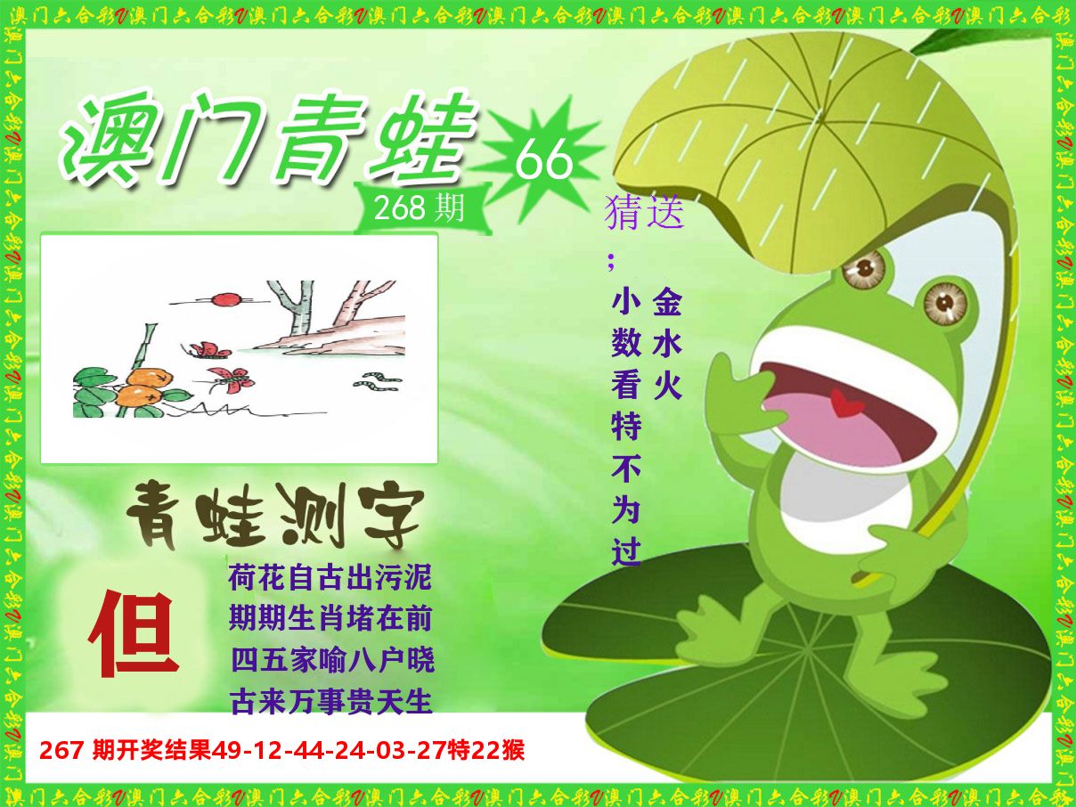 青蛙系列66 第268期