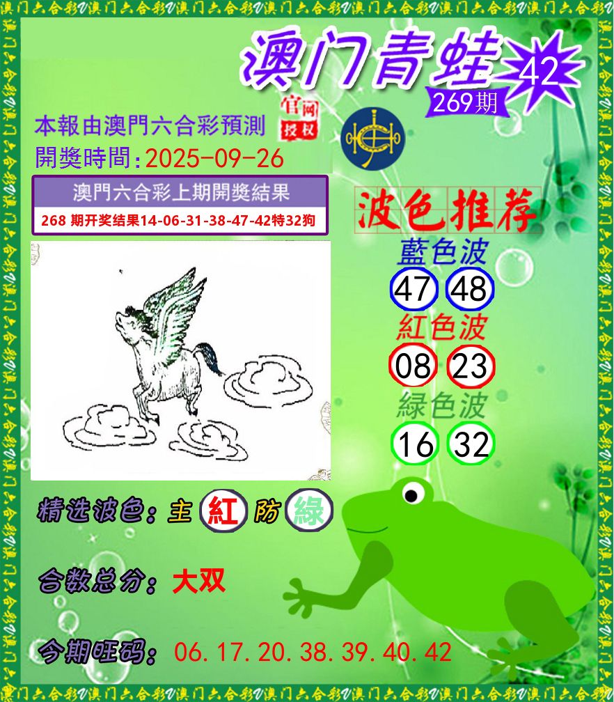 青蛙系列42 第269期